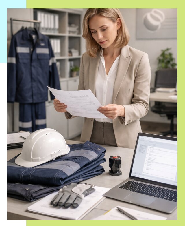 Сертификация спецодежды в Алапаевске от 7494 р. | Алешин-Лпв