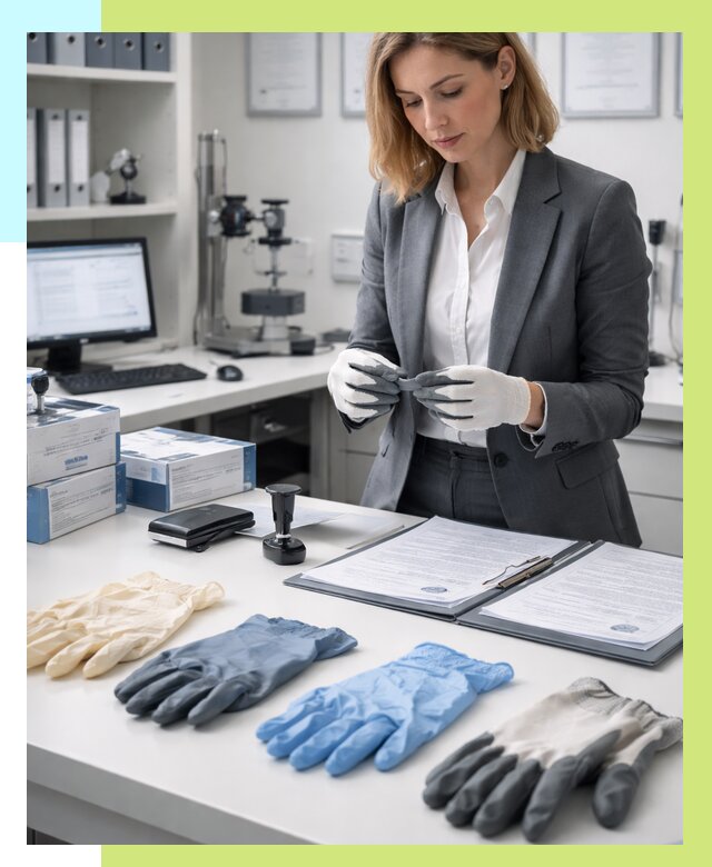 Сертификация перчаток в Алапаевске от 9099 р. | Алешин-Лпв