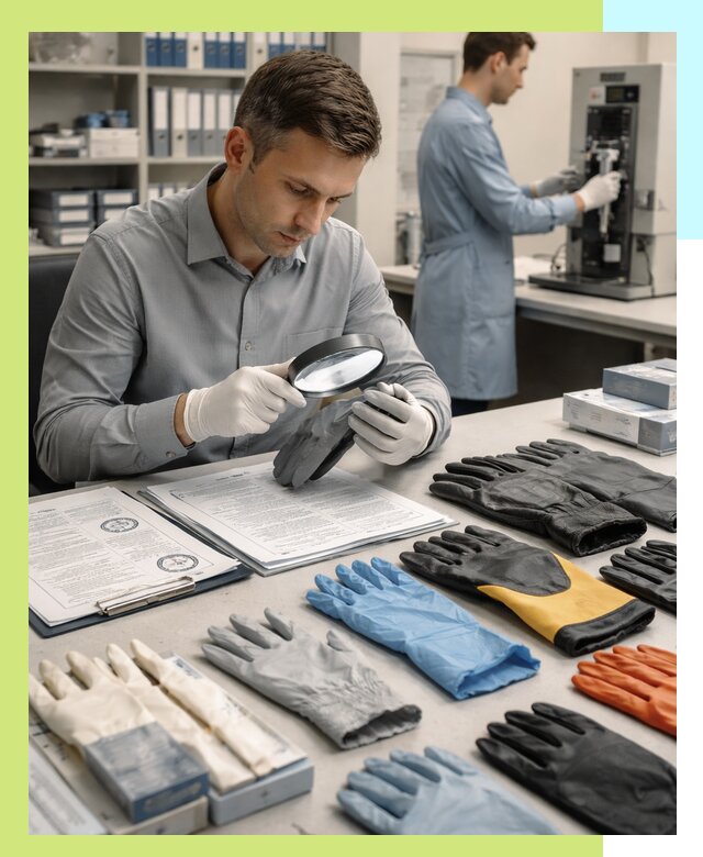 Сертификация перчаток и средств защиты продукции в Алапаевске