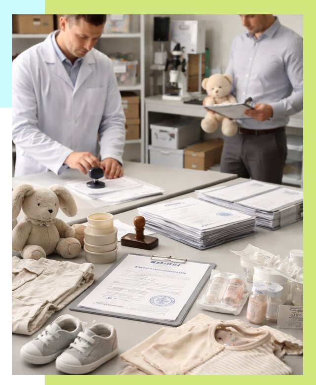 Сертификация детских товаров в Алапаевске от 16058 р. | Алешин-Лпв