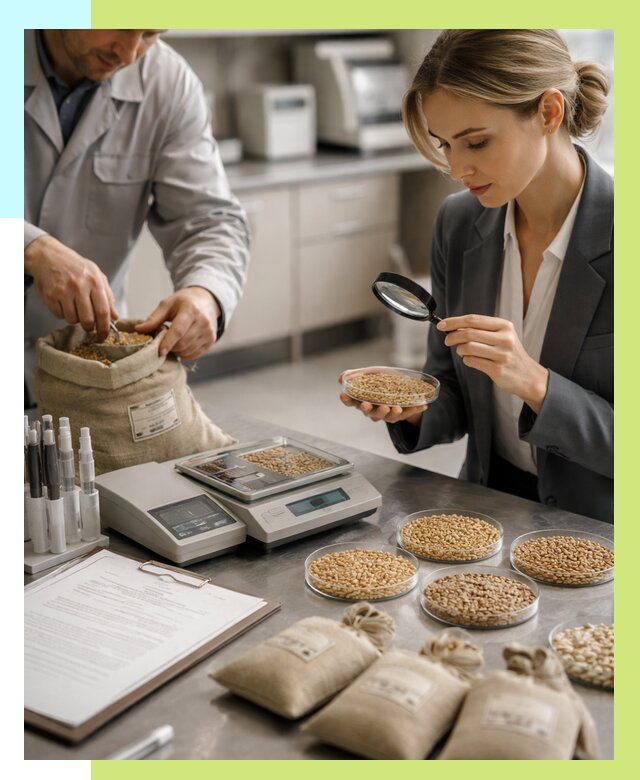 Сертификация зерна в Алапаевске по цене от 16058 р. | Алешин-Лпв