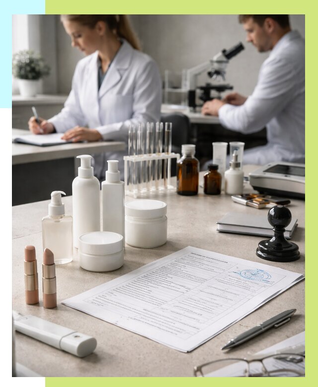 Сертификация косметики в Алапаевске от 21410 р. - Алешин-Лпв