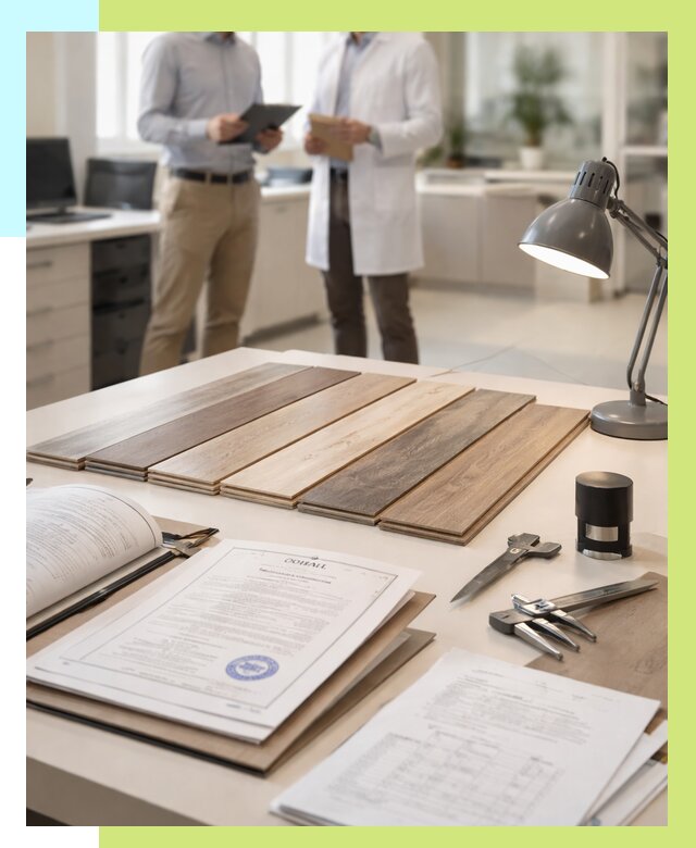 Сертификация ламината в Алапаевске от 19269 р. под ключ | Алешин-Лпв