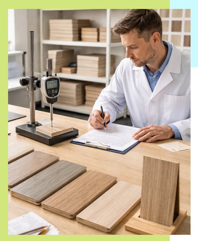Сертификация ламината с испытаниями и оформлением документов в Алапаевске