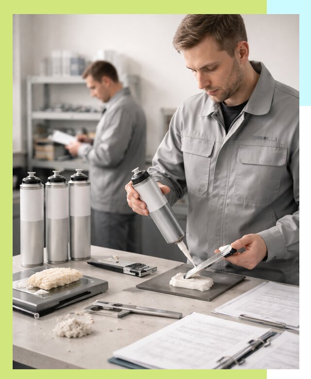 Сертификация монтажной пены и соответствие стандартам в Алапаевске