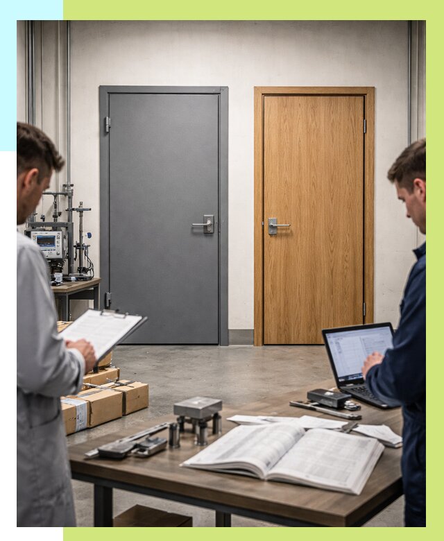 Сертификация дверей в Алапаевске от 8564 р. под ключ | Алешин-Лпв