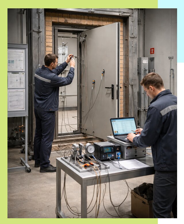 Сертификация противопожарных дверей в Алапаевске по ГОСТ и ТР