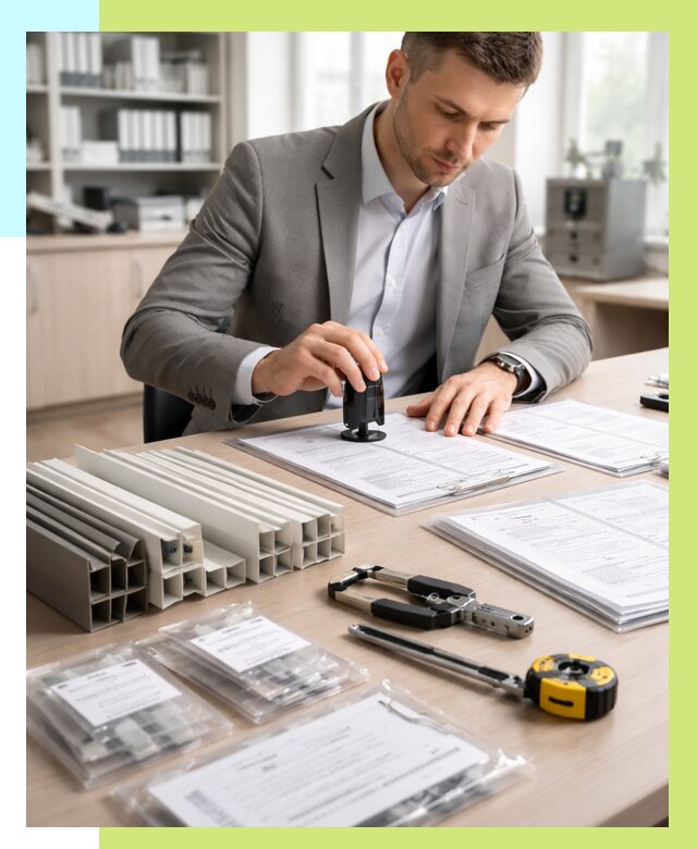 Сертификация ПВХ продукции в Алапаевске от 9099 р., Алешин-Лпв