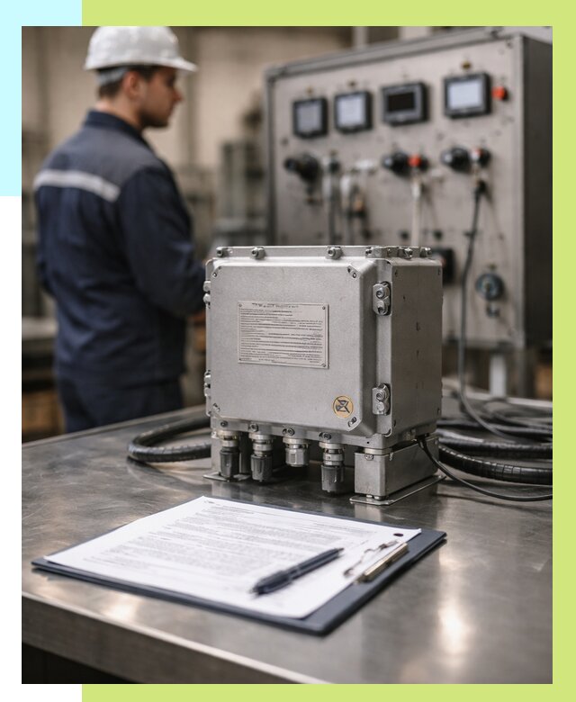 Сертификация взрывозащищенного оборудования в Алапаевске от 37468 р. | Алешин-Лпв