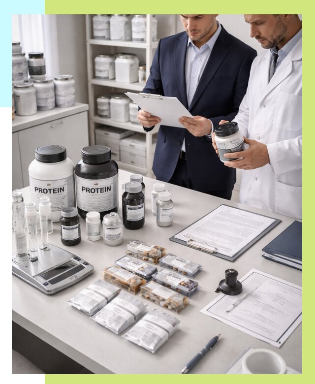 Сертификация спортивного питания в Алапаевске от 16058 р., Алешин-Лпв