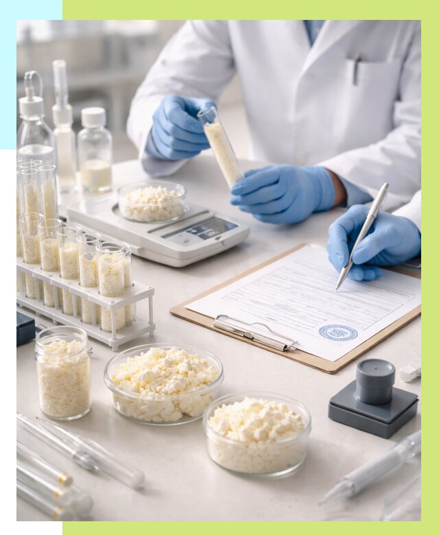 Сертификация творога в Алапаевске от 12846 р. под ключ | Алешин-Лпв