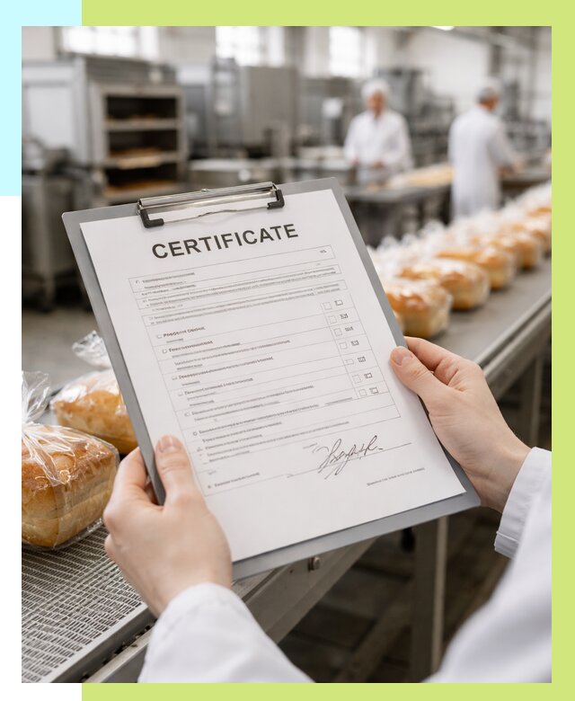 Сертификация хлеба, ТУ и декларация в Алапаевске от 12846 р. | Алешин-Лпв