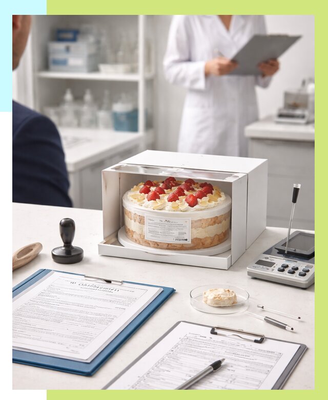 Сертификация тортов в Алапаевске от 9635 р. заказать | Алешин-Лпв