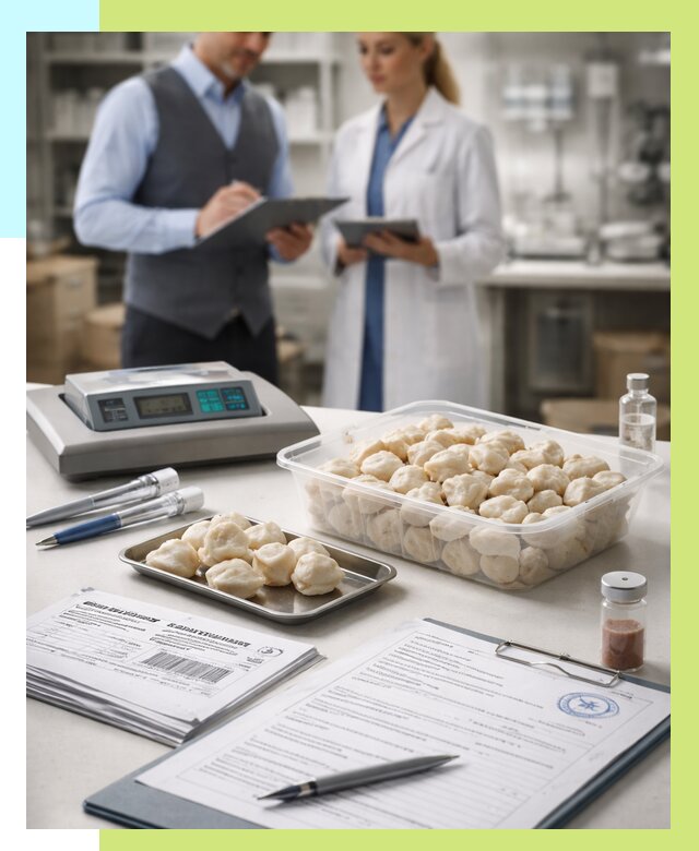 Сертификация пельменей в Алапаевске от 16058 р. срочно | Алешин-Лпв