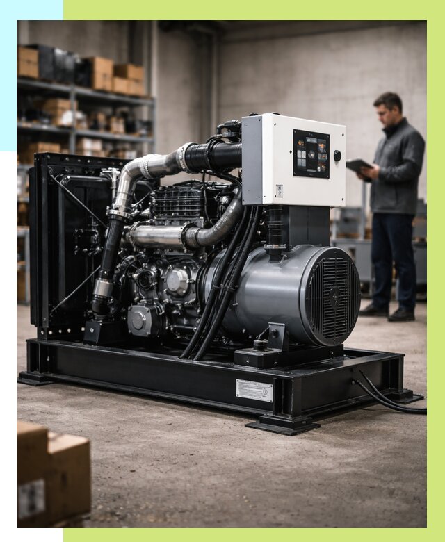 Сертификация дизель генераторов в Алапаевске от 16058 р. | Алешин-Лпв