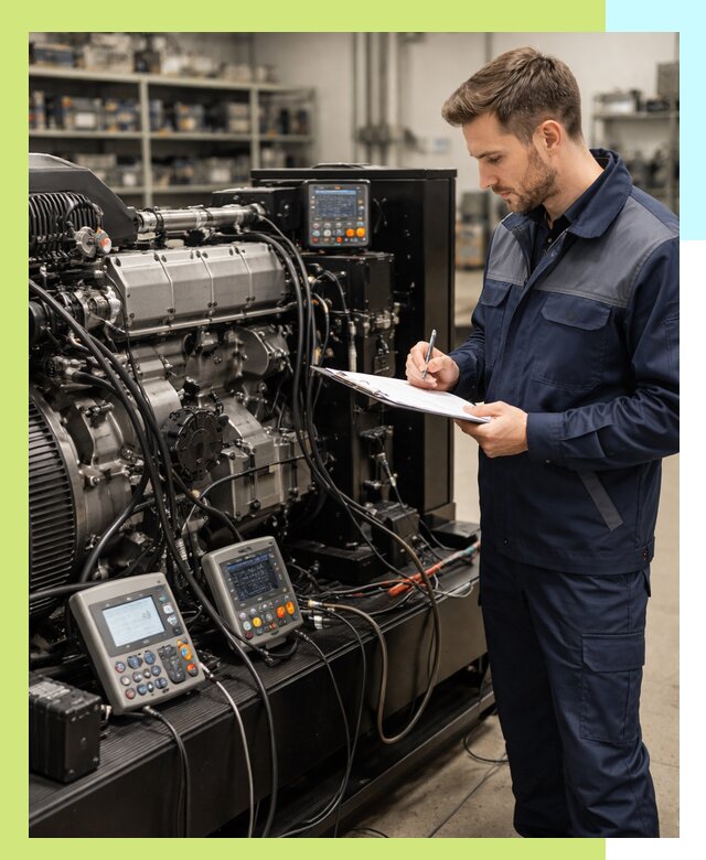 Сертификация дизельных генераторов и их оборудования в Алапаевске