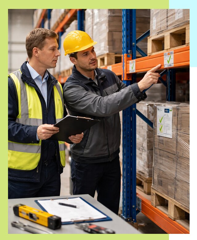 Сертификация стеллажей и складского оборудования в Алапаевске