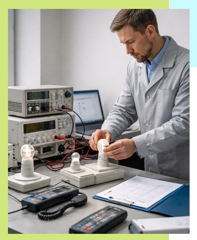 Сертификация ламп и светильников в Алапаевске по нормативам