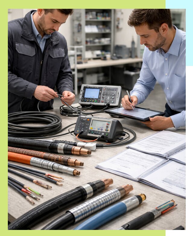 Сертификация кабеля и электропроводки в Алапаевске под ключ