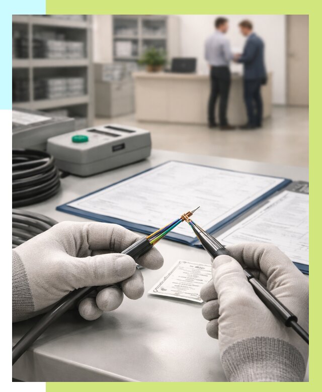 Сертификация провода в Алапаевске от 19269 р. в Алешин-Лпв