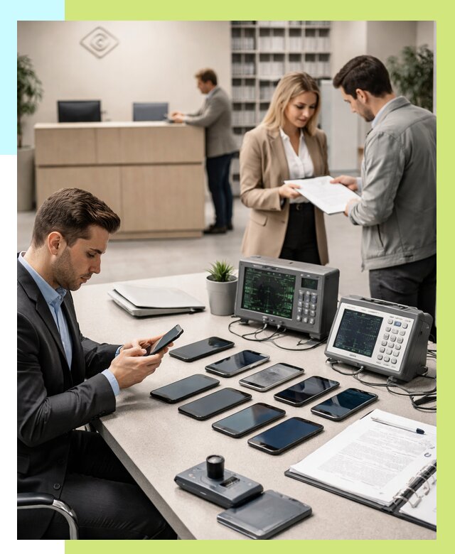 Сертификация телефонов в Алапаевске от 26763 р. под ключ | Алешин-Лпв