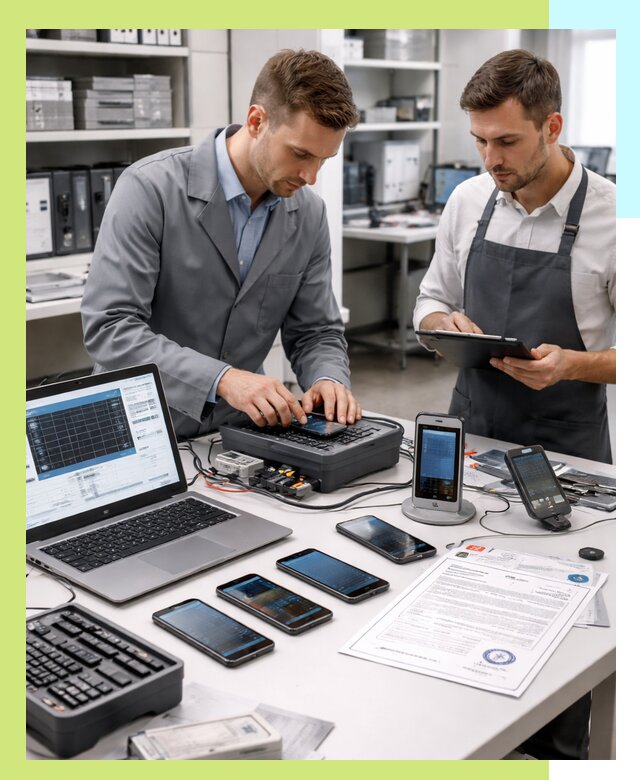 Сертификация мобильных телефонов и смартфонов в Алапаевске под ключ