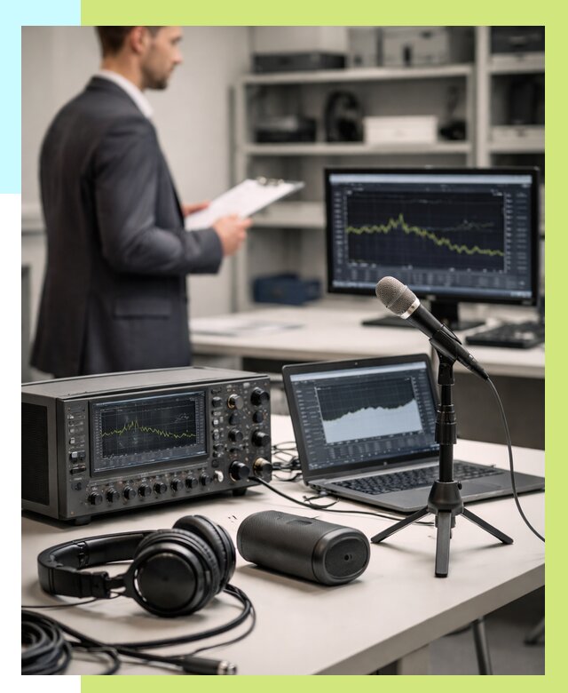 Сертификация аудиотехники в Алапаевске от 16058 р., Алешин-Лпв