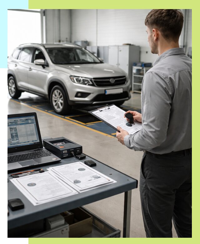 Сертификация транспортных средств в Алапаевске от 12846 р. | Алешин-Лпв