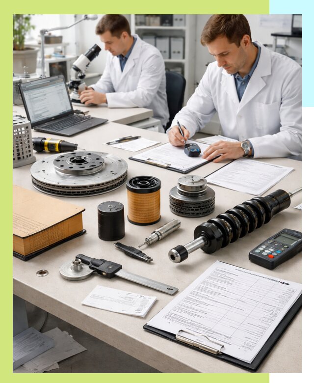 Сертификация автозапчастей и комплектующих в Алапаевске по ГОСТ