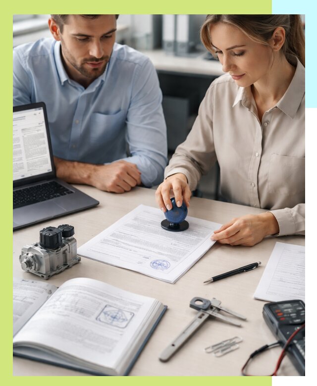 Выдача паспорта изделия и техническая экспертиза продукции в Алапаевске