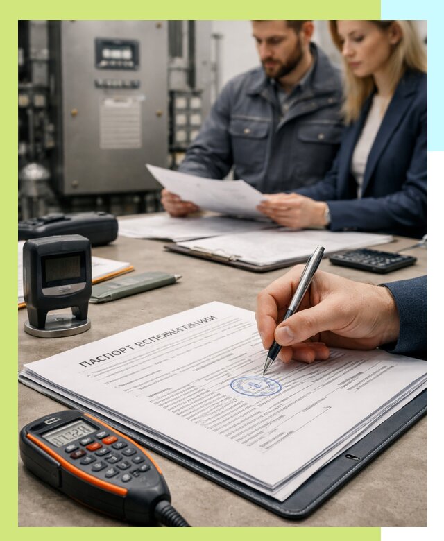 Оформление паспорта эксплуатации оборудования в Алапаевске