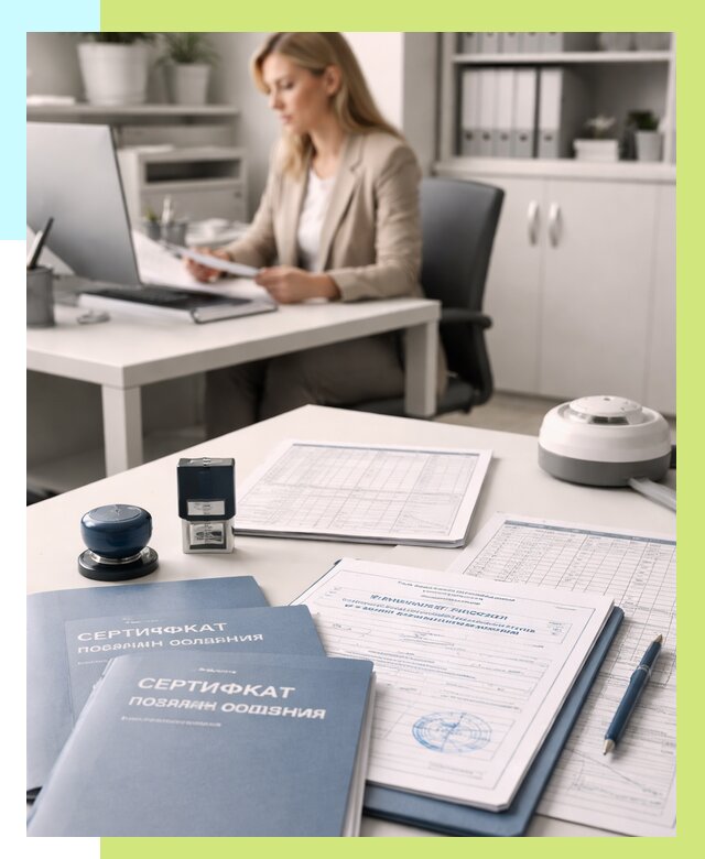 Сертификаты пожарной безопасности в Алапаевске от 16058 р. | Алешин-Лпв