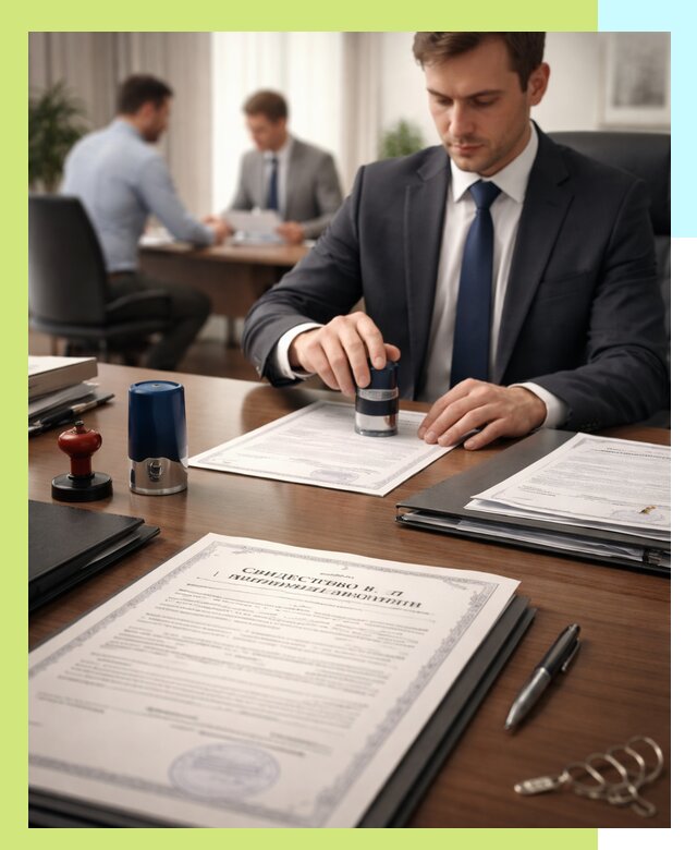 Оформление свидетельства о государственной регистрации в Алапаевске