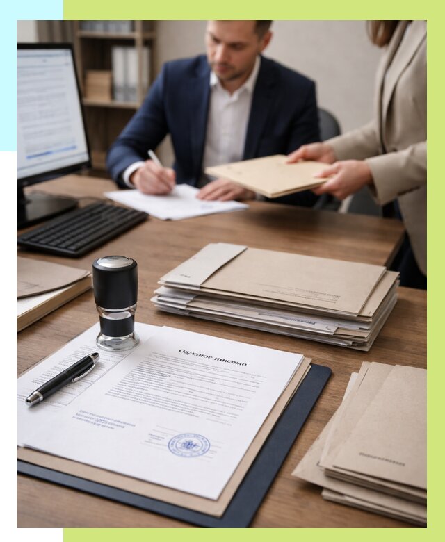 Отказное письмо для таможни в Алапаевске от 3212 р, Алешин-Лпв