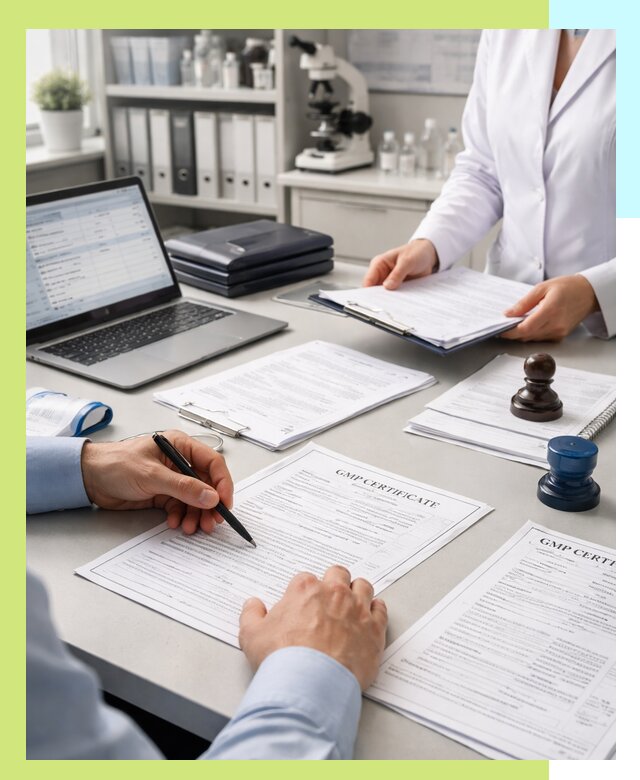 Оформление сертификата GMP в Алапаевске для фармпроизводства