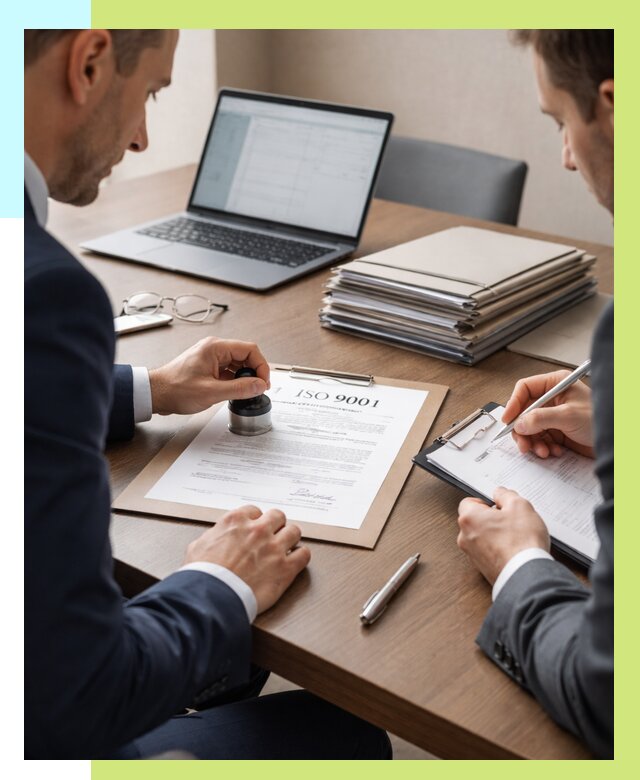 Сертификат ISO 9001 в Алапаевске купить от 85640 р. | Алешин-Лпв