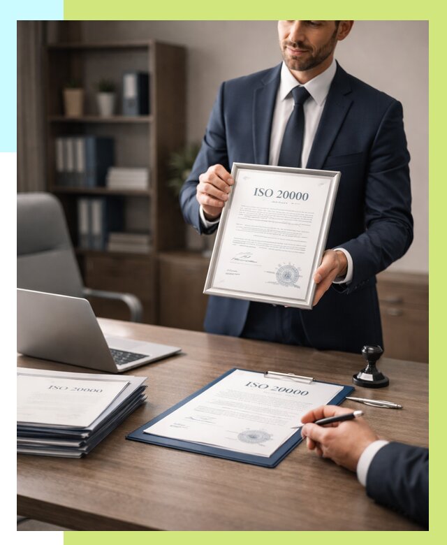 Сертификат ISO 20000 в Алапаевске под ключ от 128460 р., Алешин-Лпв