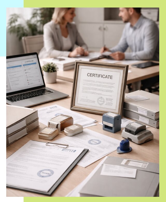 Сертификация компании в Алапаевске от 48173 р. | Алешин-Лпв — заказ